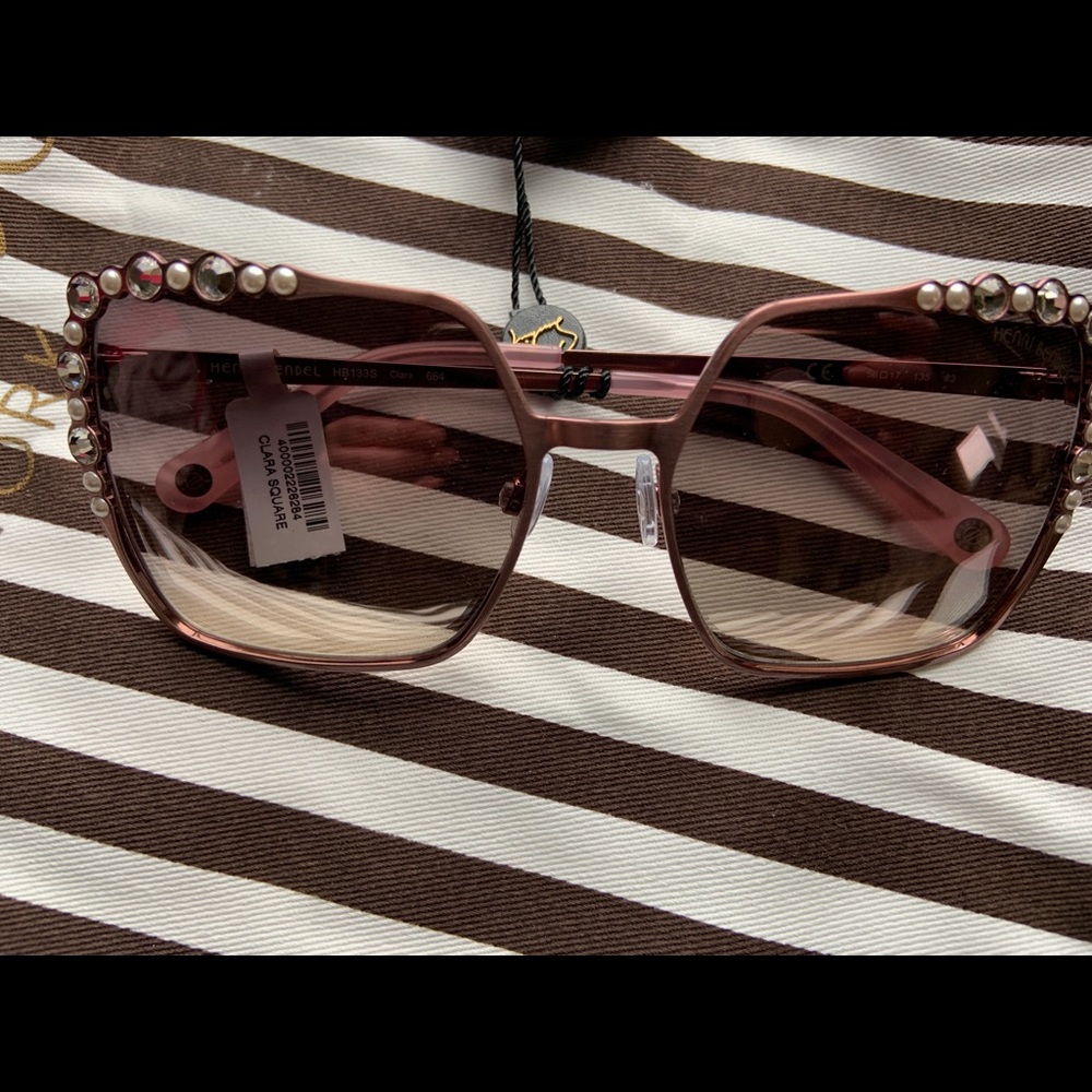 Henri Bendel Glam Square Sunglasses
